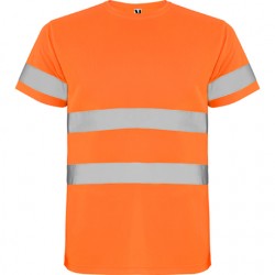 Camiseta Naranja fluor, fontal